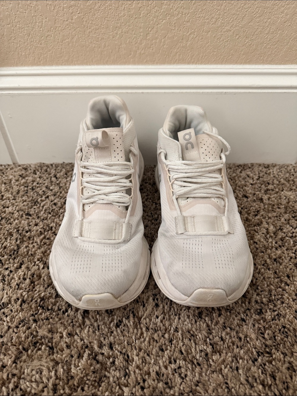 On Running Men's “On Cloud” White Performance Sneakers
